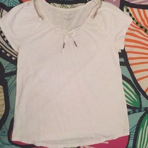 Women’s Sonoma Life+Style white shirt